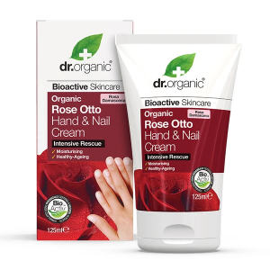 Dr.Organic Rose Otto Hand & Nail Cream 125ml