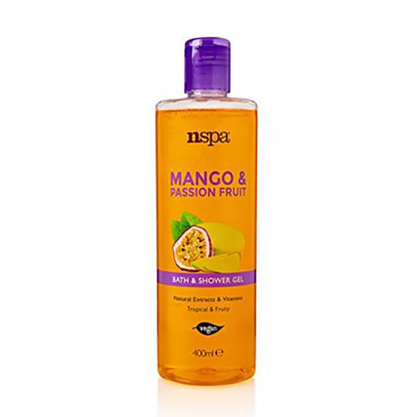 nspa Mango & Passion Fruit Bath & Shower Gel 400ml