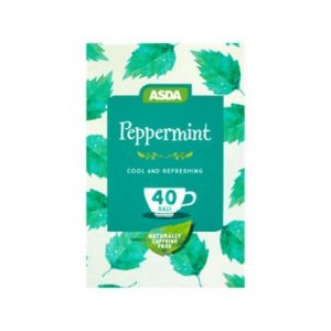 ASDA Green Tea Bags peppermint 40gm