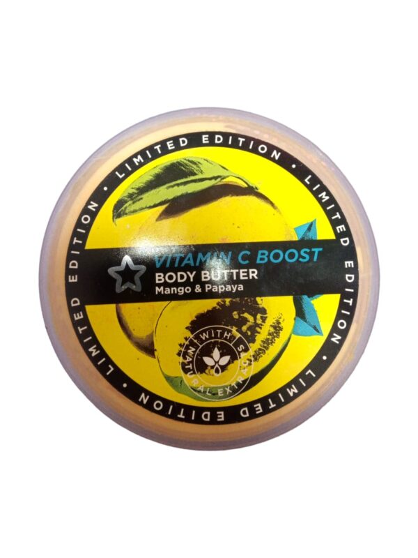 Superdrug Naturals Mango & Papaya Body Butter 200ml