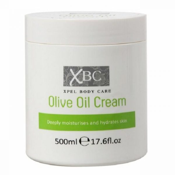 XBC Olive Oil Cream Deeply Moisturises and Hydrates Skin 500ml