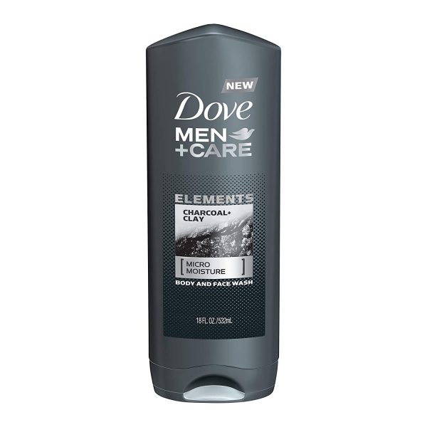 Dove Men+Care Charcoal Clay Shower Gel 250ml