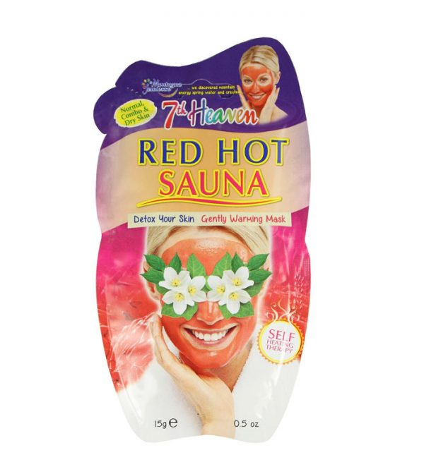 Montagne Jeunesse 7th Heaven red hot sauna feel off Face Mask 15ml