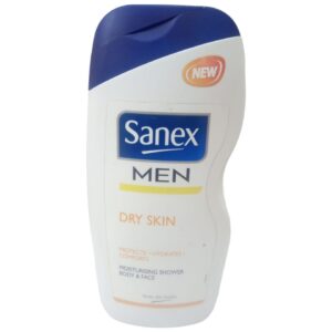 Sanex Men Dry Skin Moisturising Shower Body & Face 500ml