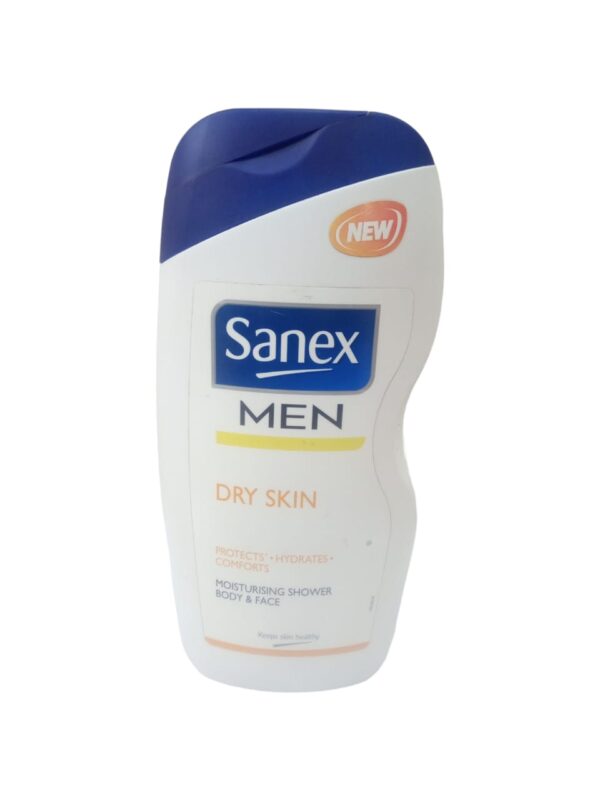 Sanex Men Dry Skin Moisturising Shower Body & Face 500ml