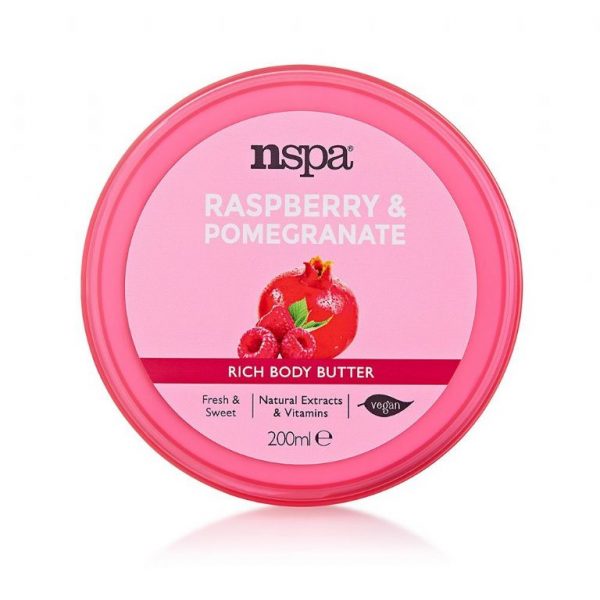 nspa Raspberry & Pomegranate Rich Body Butter 200ml