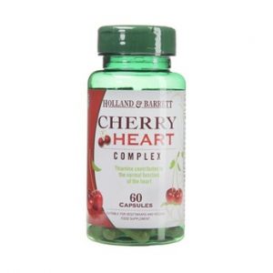 Holland & Barrett Cherry Heart 500mg 60 Capsules