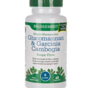 holland & barrett glucomannan & garcinia 60 capsules