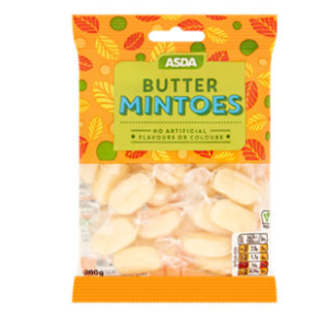 asda butter mintoes chocolate 200g