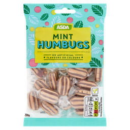 asda mint humbugs chocolate 250g