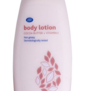 Boots Essentials Body Lotion Cocoa Butter and Vitamin E 390ml