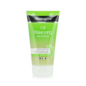 Neutrogena Oil Balancing Daily Exfoliator Facial Wash Lime & Aloe Vera 150ml