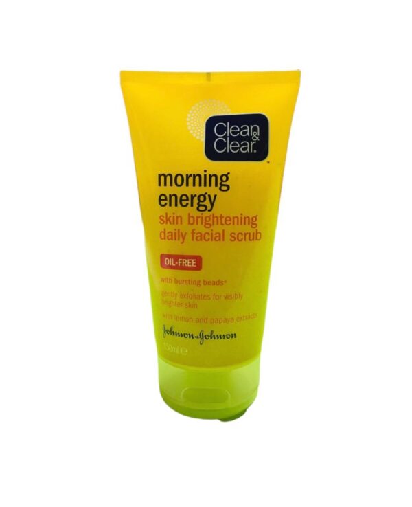 Clean & Clear Morning Energy Bright Scrub 150ML