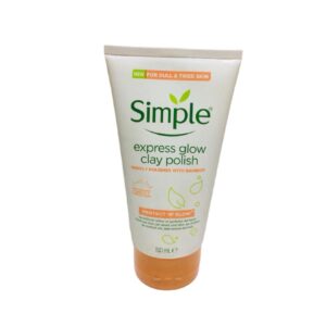 Simple Protect 'N' Glow Clay Polish Cleanser Express Glow 150ml