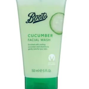 BOOTS CUCUMBER FACIAL WASH 150ML