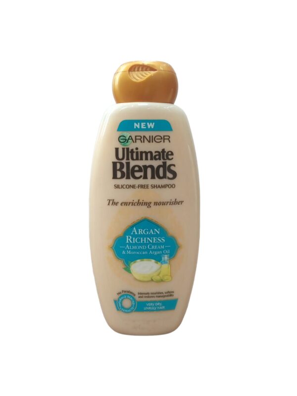 Garnier Ultimate Blends Argan Oil & Almond Cream Shampoo 360ml