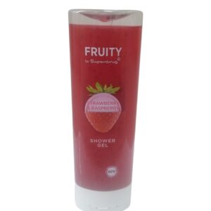 Superdrug Frutiy Strawberry & Raspberry Shower Gel 250ml