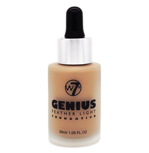 W7 Genius Feather Light Foundation 30ml - True Beige